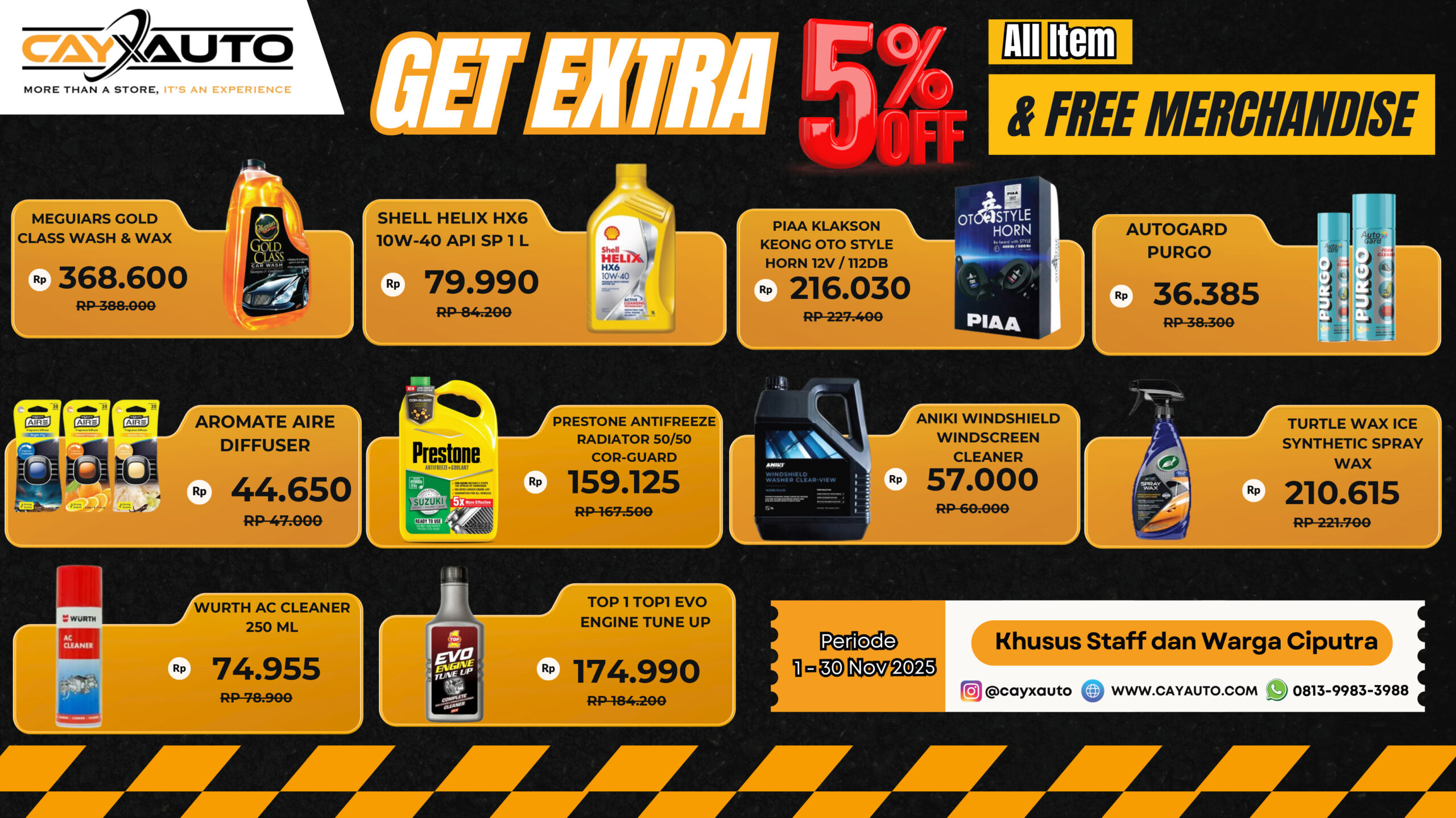 PROMO CayAuto Outlet CitraGarden City Aeroworld 8
