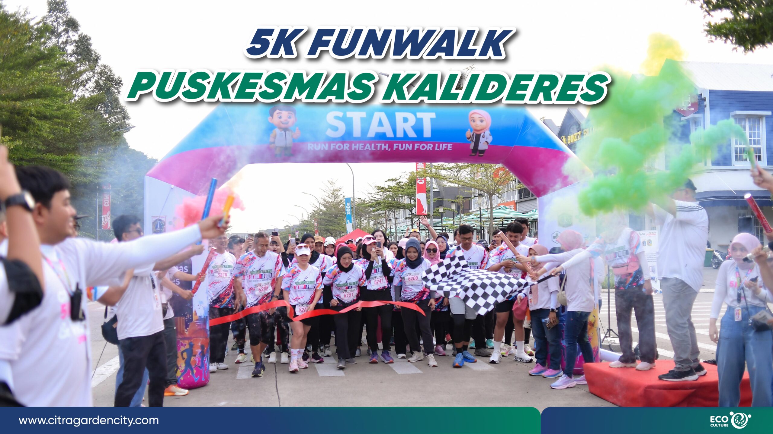 Puskesmas Kalideres Run 2025: Semangat Peringatan Hari Kesehatan Nasional ke-61 di CitraGarden City