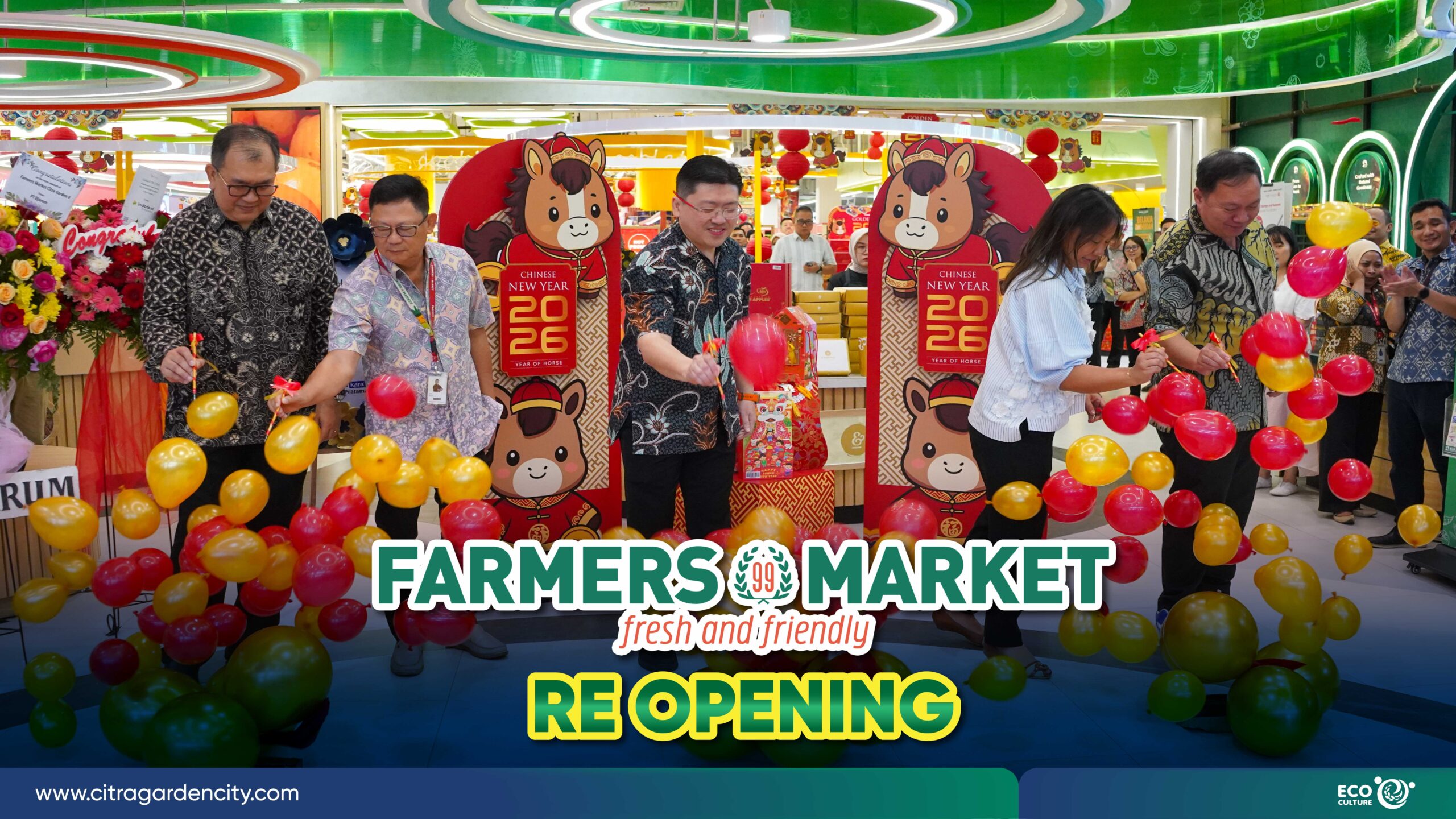 Farmer’s Market Citra 6 Re-Opening: Wajah Baru, Pengalaman Belanja Makin Seru!