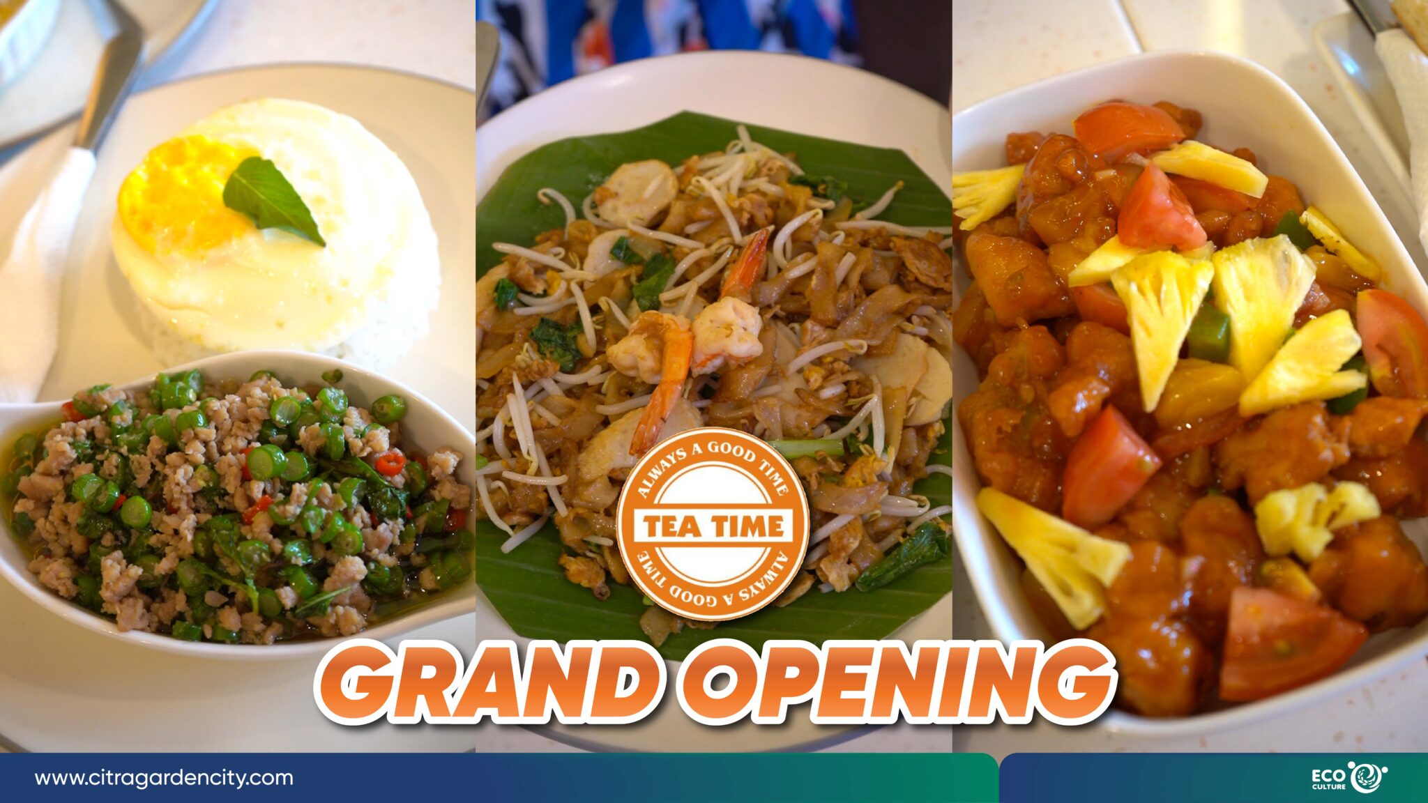 Promo Tea Time Tea Time Citra 8: Tempat Nongkrong Baru di CitraGarden City yang Cozy ...