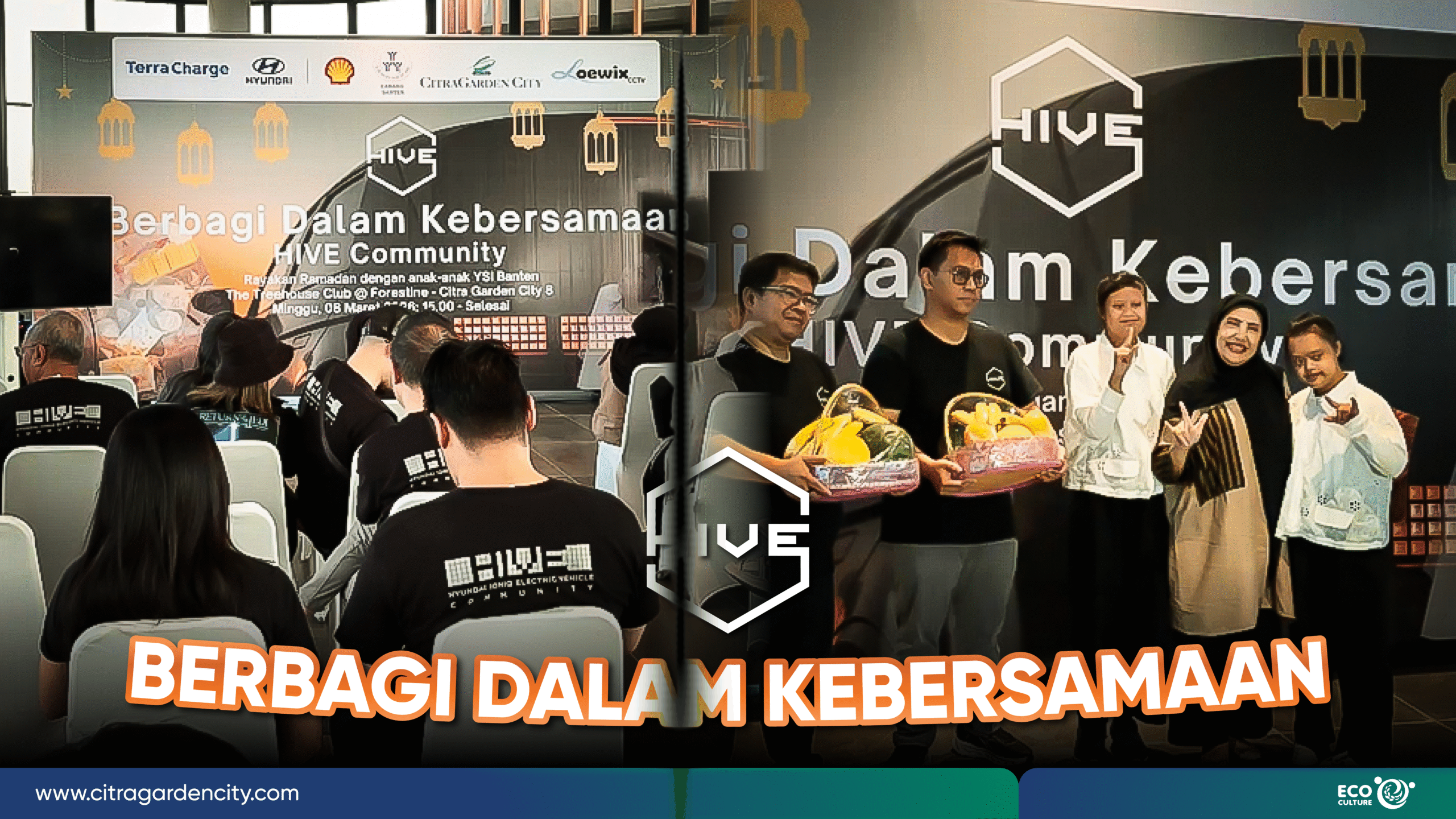 Gathering HIVE Community di CitraGarden City: Donasi & Edukasi EV